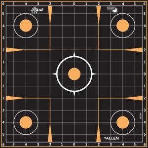 ALLEN EZ AIM 12"X12" SIGHT-IN 5PK