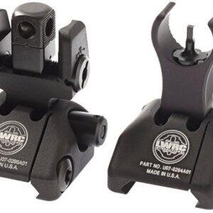 LWRC SKIRMISH FRONT/REAR SIGHT BLK