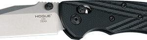 HOGUE GRIP DEKA 3.25" ABLE LOCK BLK