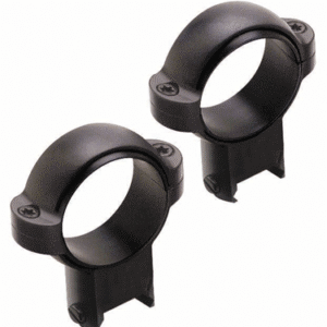 BURRIS HIGH 1" ZEE RINGS BLK