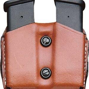 DESANTIS DBL MAG PCH SGL STK .45 TAN