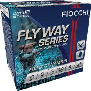 FIOCCHI 20GA #4 FLYWAY STEEL 25/250