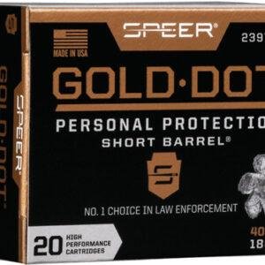 SPR GOLD DOT 40SW 180GR HP SB 20/200