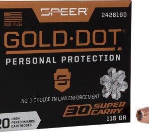 SPR GOLD DOT 30SC 115GR HP 20/200