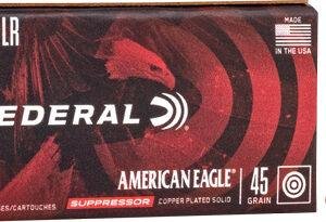 FED AE SUPPRESSOR 22LR 45GR FMJ 50/