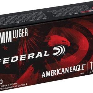 FED AM EAGLE 9MM 115GR FMJ 50/1000