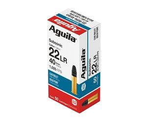AGUILA 22LR SUBSONIC 40GR 50/1000