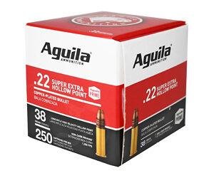 AGUILA 22LR HV HP 38 GR 250 PACK