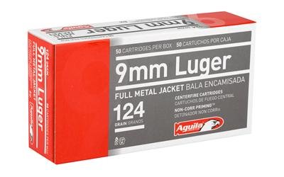 AGUILA 9MM 124GR FMJ 50/1000