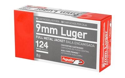 AGUILA 9MM 124GR FMJ 50/1000