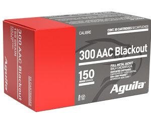 AGUILA 300BLK 150GR FMJ 50/1000