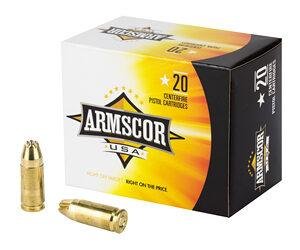 ARMSCOR 9MM 124GR JHP 20/500