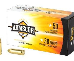ARMSCOR 38SUPER 125GR FMJ 50/1000