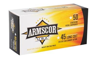 ARMSCOR 45LC 255GR LEAD 50/400