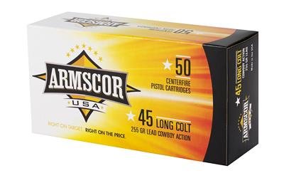 ARMSCOR 45LC 255GR LEAD 50/400