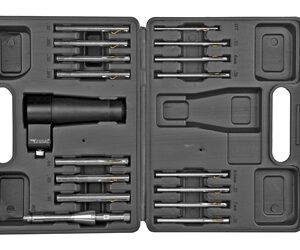 BSA BORESIGHTER KIT W/ ADJ ARBOR BLK