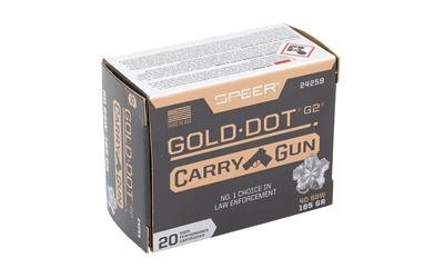 SPR GLD DOT CARRY GUN 40S&W 165GR HP