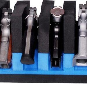 GPS 4 PISTOL CRADLE HOLDER BLK/BLUE