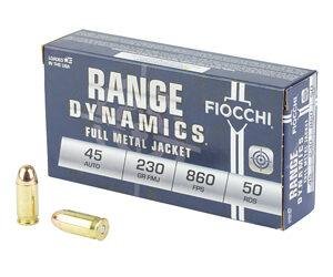 FIOCCHI 45ACP 230GR FMJ 50/500