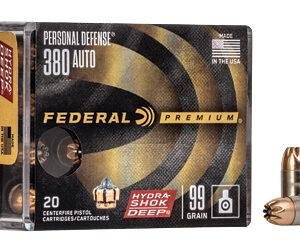 FED HYDRA-SHOK DEEP 380AUTO 99GR 20/
