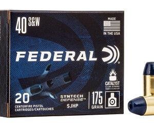 FED SYN DEF 40S&W 175GR SJHP 20/200