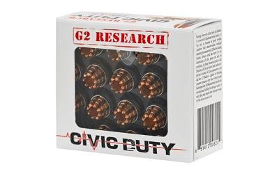 G2R CIVIC DUTY 40S&W 122GR 20/500