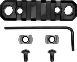 GROVTEC RAIL MLOK 5 SLOT 3.1" QD