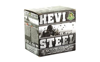 HEVI STEEL 12GA 3.5" #3 25/250