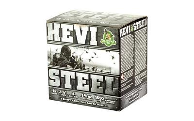 HEVI STEEL 12GA 3.5" #4 25/250