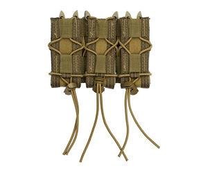 HSGI TRIPLE PISTOL TACO MOLLE COY