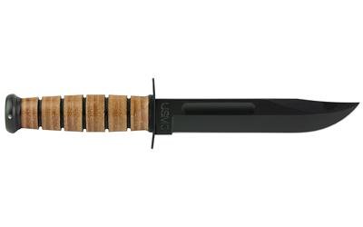 KBAR USMC FIGHTING/UTIL 7" W/SHTH PL