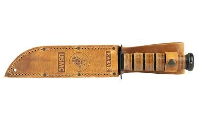KBAR USMC FIGHTING/UTIL 7" W/SHTH PL
