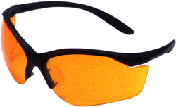 H/L VAPOR II BLK FR/ORANGE LENS