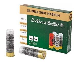 S&B 12GA 3" 00 15PEL 10/250