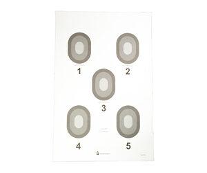 ACTION TGT 5 BULLSEYE CRM 100PK