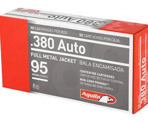AGUILA 380ACP 95GR FMJ 50/1000