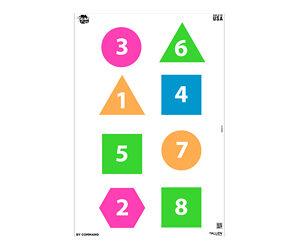 ALLEN EZ AIM 12"X18" FUN GROUP 8PK