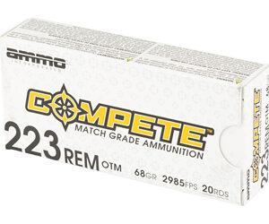AMMO INC 223REM 68GR OTM 20/200