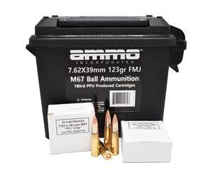 AMMO INC 7.62X39MM 123GR FMJ 180RD