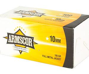 ARMSCOR 10MM 180GR FMJ 100/1200