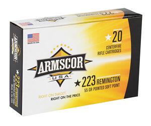 ARMSCOR 223REM 55GR PSP 20/1000