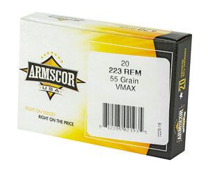 ARMSCOR 223REM 55GR VMAX 20/1000