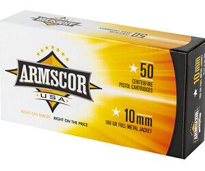 ARMSCOR 10MM 180GR FMJ 50/1000