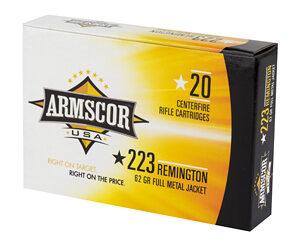 ARMSCOR 223REM 62GR FMJ 20/1000