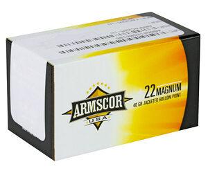 ARMSCOR 22WMR 40GR JHP 50/2000