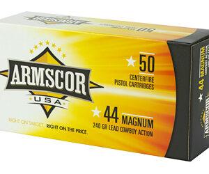ARMSCOR 44MAG 240GR SWC 50/400