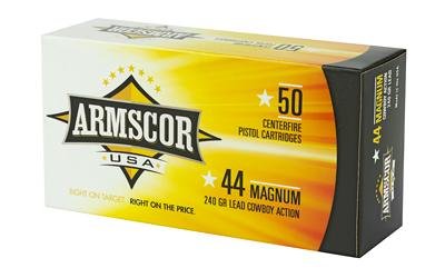 ARMSCOR 44MAG 240GR SWC 50/400