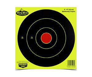 B/C DIRTY BIRD YELLOW RND TGT 8-8"