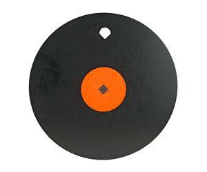B/C 10" GONG ONE HOLE 3/8" AR500 STL