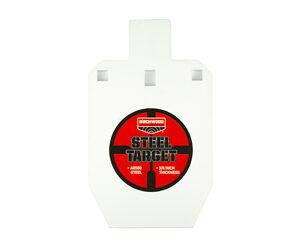 B/C 1/3 IPSC SILHOUETTE TARGET WHT
